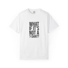 What If It's Not a T-Shirt Design