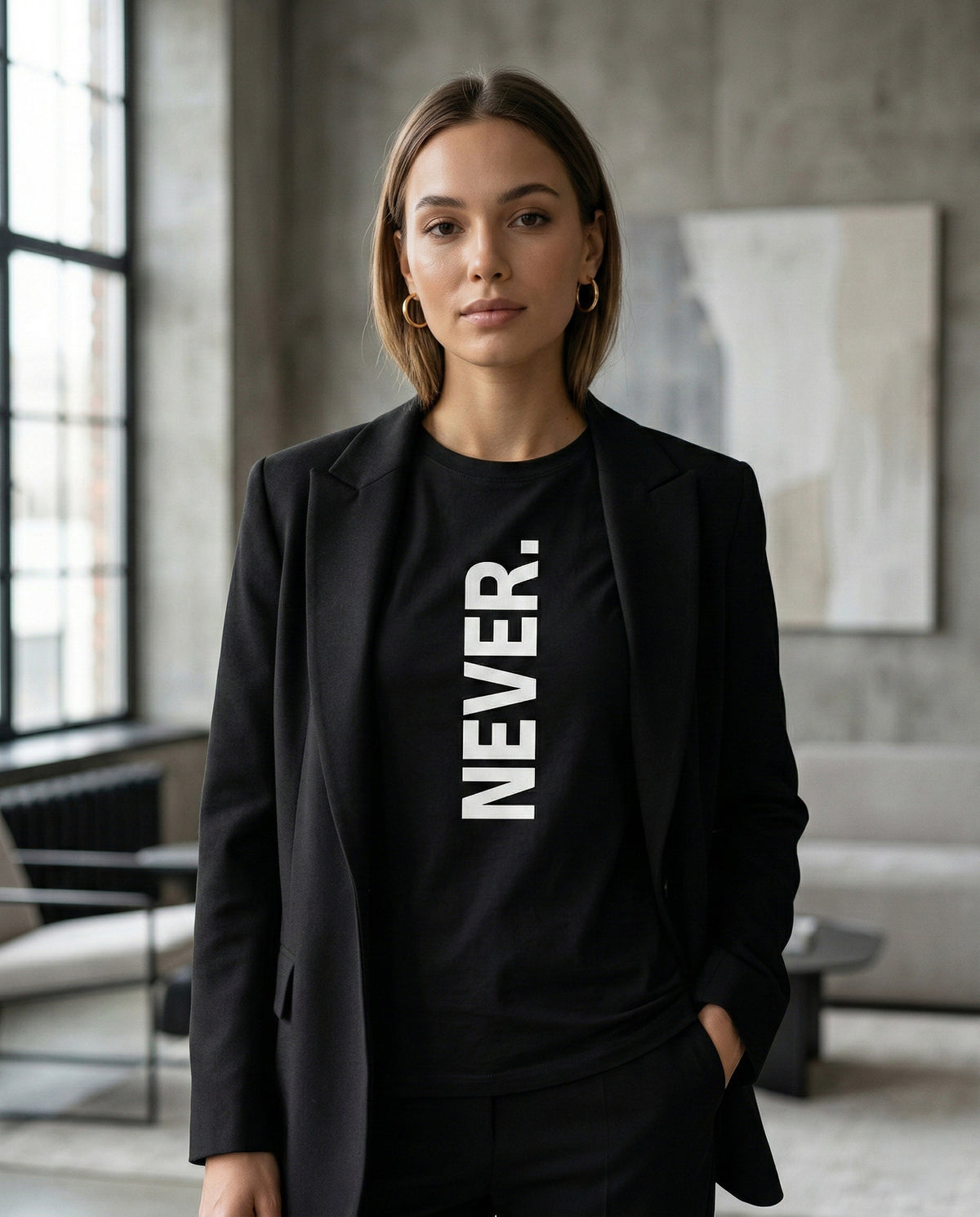 Never.