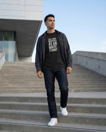 This T-Shirt Identifies As An Black T-shrit